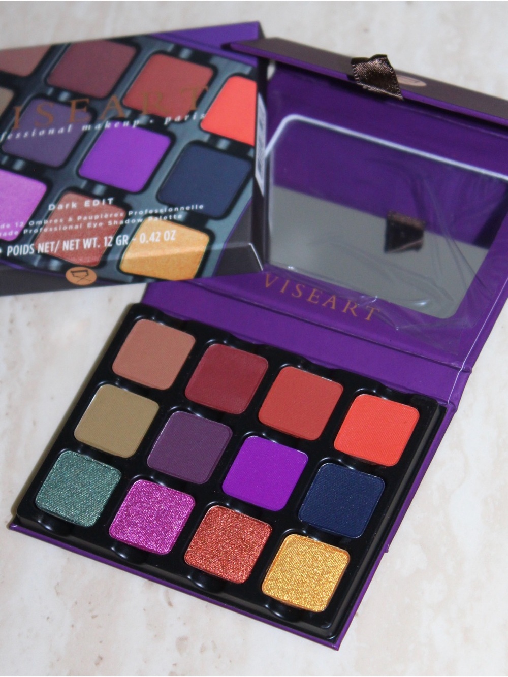 Viseart Dark Edit Eyeshadow Palette
